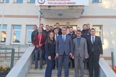 İl Sağlık Müdürü Yıldırım Uzunköprü’de Sağlık Hizmetlerini İnceledi