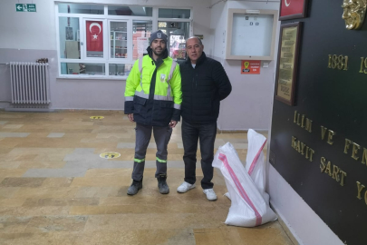 Lüleburgaz’da Buzlanmaya Karşı Tuz Desteği