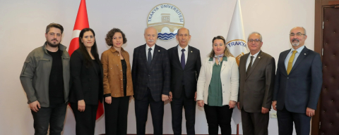 Trakya Üniversitesi’nden GreenMetric Ekibine Teşekkür