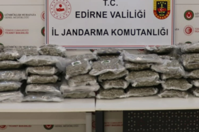 Edirne'de 105 Kilogram Uyuşturucu Ele Geçirildi