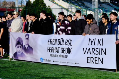 Kırklareli'nde Şehit Eren Bülbül Anısına Futbol Turnuvası