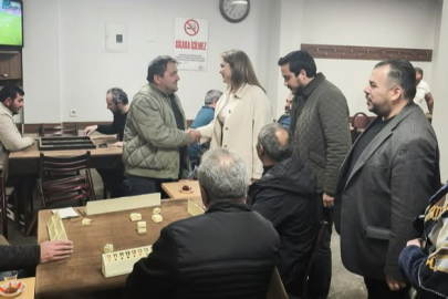 AK Parti Edirne Teşkilatı Atatürk Mahallesi’nde Vatandaşlarla Buluştu