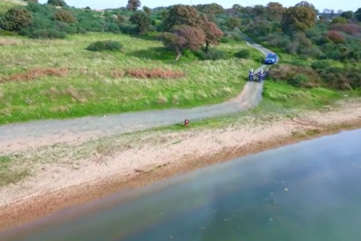 Çanakkale'deki "Kalpli Göl"Ün Güvenliği Jandarmaya Emanet