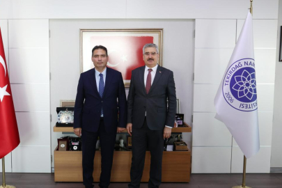 NKÜ Rektörü Şahin'e Ziyaret