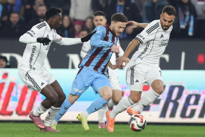 Trendyol Süper Lig: Trabzonspor: 3 - Beşiktaş: 3 (Maç Sonucu)