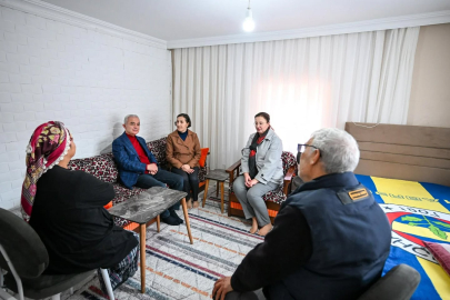 Vali Turan’dan Hafta Sonu Hane Ziyareti