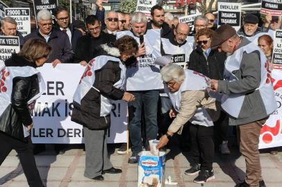 Edirne’de Emekliler Ödeyemedikleri Faturaları Yaktı