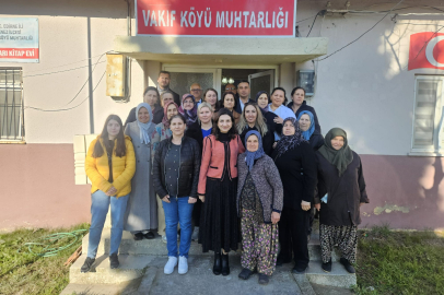 Enez Kaymakamlığı’ndan Vakıf Köyü’ne Ziyaret