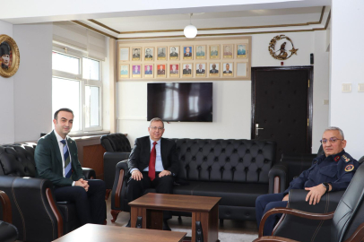 Onar, Tekirdağ İl Jandarma Komutanı Albay Ali Güngör'ü Ziyaret Etti