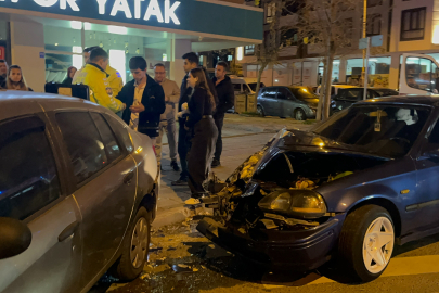 Park Halindeki Otomobili Biçti