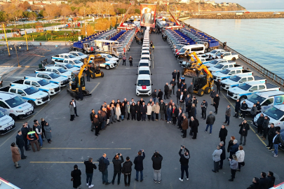 Tekirdağ'da Dev Yatırım: Yüzlerce Araç Alındı