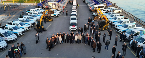 Tekirdağ'da Dev Yatırım: Yüzlerce Araç Alındı