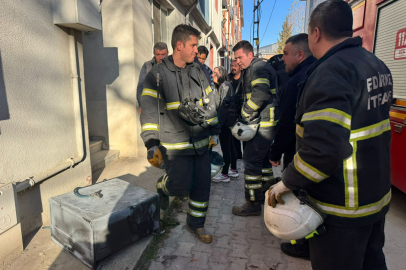 Edirne’de Ev Yangını