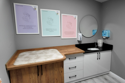 Zübeyde Hanım Parkı’na Bebek Bakım Odası Kazandırıldı