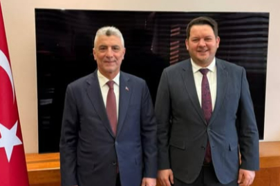 Başkan Talay, Bakan Bolat’ı Ziyaret Etti