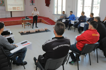 Edirne’de Spor Camiasına Yönelik Temel İlk Yardım Eğitimleri Sürüyor