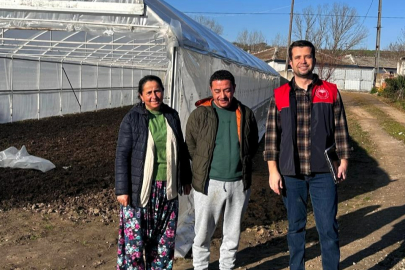 Kırklareli’nde Örtü Altı Yetiştiriciliği Projesi Kapsamında Sera Kurulumları Tamamlandı