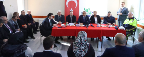 Muhtarlardan Vali Sezer'e Köylerdeki Yatırımlar İçin Teşekkür