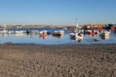 Tekirdağ'da Deniz 20 Metre Çekildi