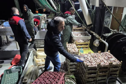 İğneada Balıkçı Barınağı’nda Su Ürünleri Denetimleri Sürüyor