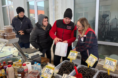 İpsala’da Pazar Yerinde Gıdalar ve Fiyatlar Kontrol Edildi