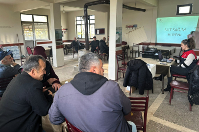 Karamusul Köyü’nde Üreticilere Sağım Hijyeni Eğitimi