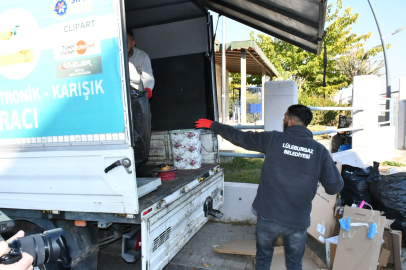 Lüleburgaz’da ‘Mobil Atık Toplama’da Yeni Sistem