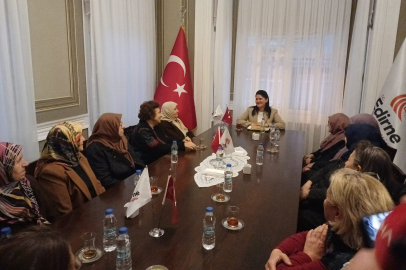 Şehit Aileleri ve Başkan Gencan Konak Edirne'de Buluştu