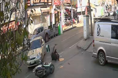 Çorlu'da Otomobille Motosiklet Kafa Kafaya Çarpıştı: 1 Yaralı