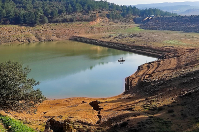 Edirne'de Kadıköy Barajı'ndaki Su Seviyesi "Ölü Hacme" Düştü