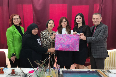 Şehit Yakınları ve Gaziler İçin Ebru Sanatı Kursu