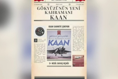 Tekirdağ'da Ortaokul Öğrencileri Milli Muharip Uçak KAAN İçin Klip Hazırladı