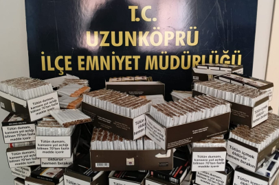 Edirne'de 12 Bin 920 Makaron Ele Geçirildi