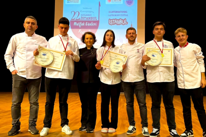 Gelibolu Atatürk Mesleki ve Teknik Anadolu Lisesi'ne Altın Madalya