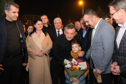 Özgür Özel Edirne'de Karşılandı