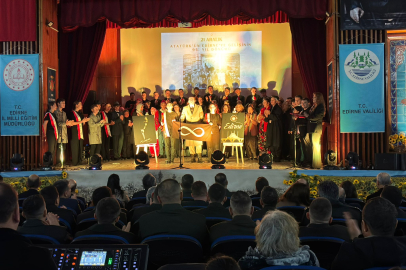 Atatürk’ün Edirne’ye Gelişinin 95. Yılı Edirne’de Coşkuyla Anıldı