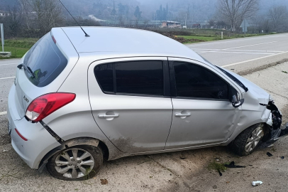 Çan'da Trafik Kazası: 1 Yaralı