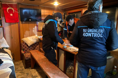 Kıyıköy’de Su Ürünleri Denetimi Yapıldı