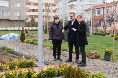 Başkan Martin İklim Dostu Toplum Bahçe Parkı Çalışmalarını İnceledi