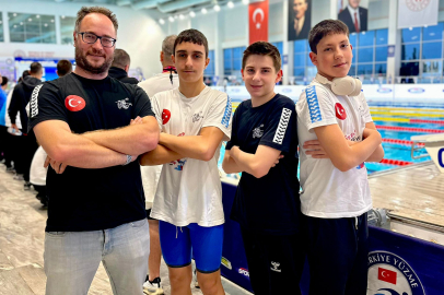 Edirne’de Yüzmede Türkiye Derecesi Gururu