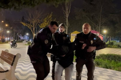 Tartıştığı Gencin Başında İçki Şişesini Kırdı