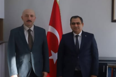 İl Milli Eğitim Müdürü Altınöz’den Kaymakam Balaban’a Ziyaret