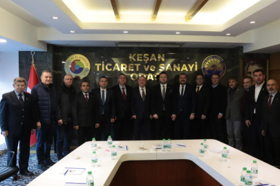 Ümit Özdağ’dan Keşan TSO’ya Ziyaret