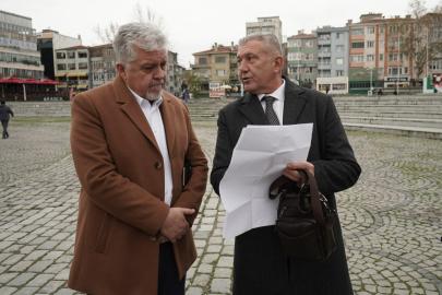 Gerenli Çarşı Bölgesinde Yapılacak Projeleri Sahada İnceledi