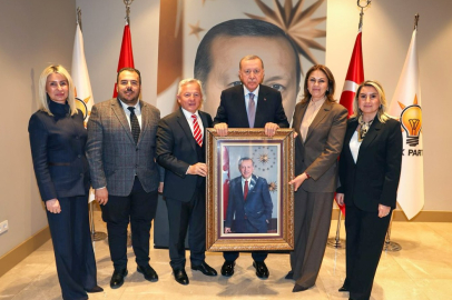 Belgin İba’dan Cumhurbaşkanı Erdoğan’a Ziyaret