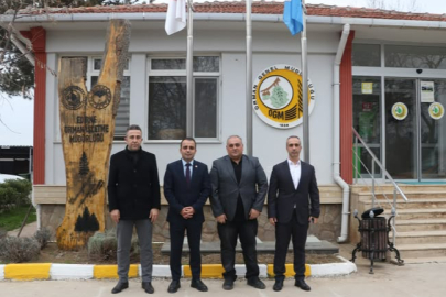 Edirne İl Tarım ve Orman Müdürlüğünden Orman İşletme Müdürlüğüne Ziyaret