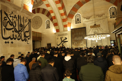 Trakya'da Regaip Kandili Dualarla İdrak Edildi