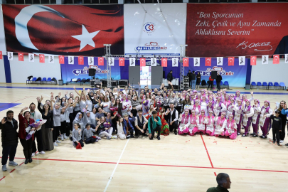 Çerkezköy Belediyesi Kış Spor Kurslarında Ara Dönem Etkinliği Düzenlendi