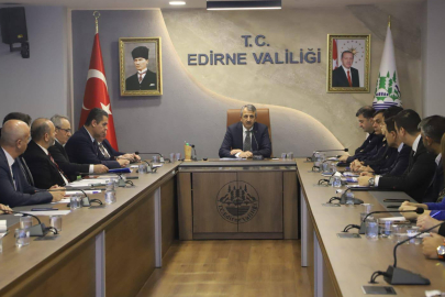 Edirne'de "Bağımlılıkla Mücadele İl Koordinasyon Kurulu Toplantısı" Yapıldı