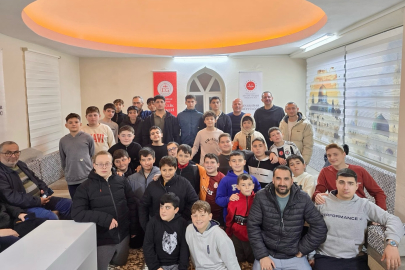 Kaymakam Özderin Hasbihal Sohbetleri Programına Katıldı